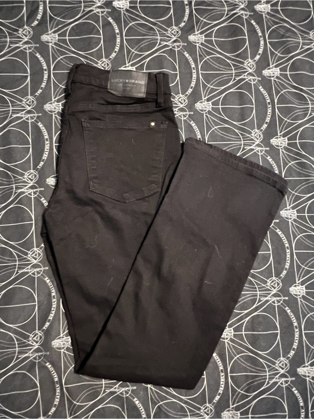 Lucky Brand Black Bootcut Jeans